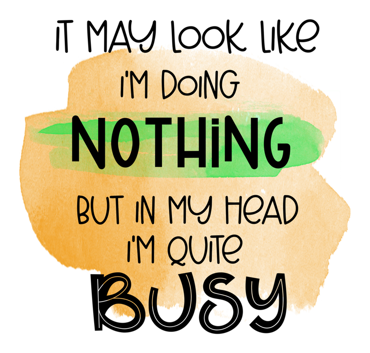 Motivational Quote Vinyl Sticker: Coloring Book Page Design for Adults, Inspirational Words, Creative Illustration.