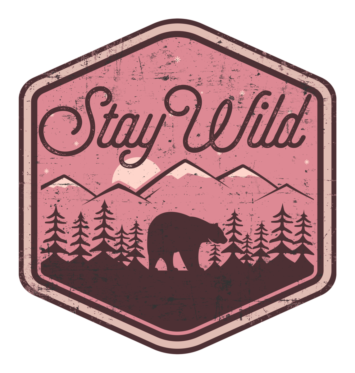 Road Trip Ready Stay Wild Vinyl Sticker