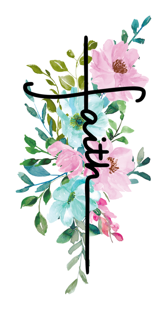 Floral Art Watercolor Sticker Vintage Floral Designs Decorative Vinyl Sticker For Home Decor