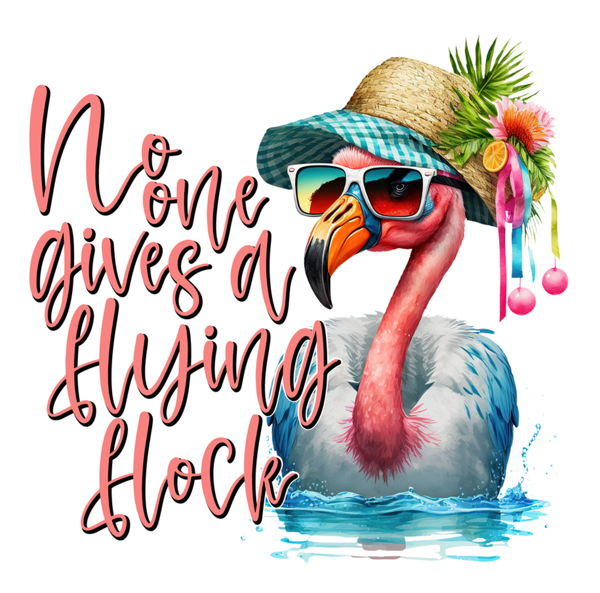 Parrot Cartoon Character Tropical Island Theme Sticker Vinyl