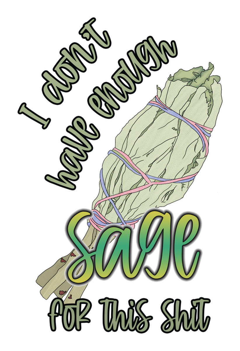 Funny Quote Vinyl Sticker: I can't be bothered to cook, save for this. Says it all, right? | Illustration Style: Hand-Drawn and Colored