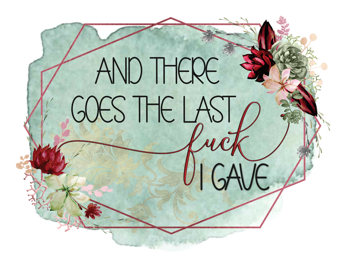 Inspirational Quote Sticker: Words of Hope on Flowers Background